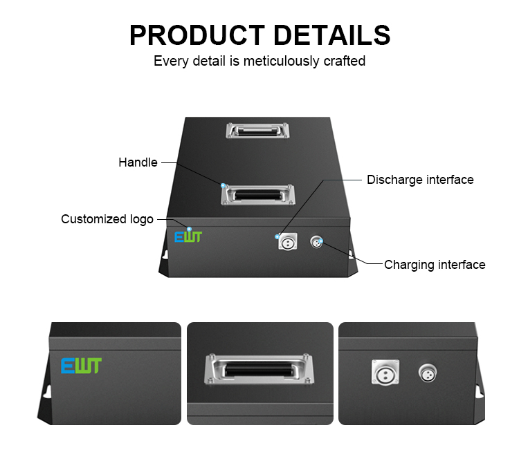 LFP Lithium Iron Phosphate Battery Pack 32700 48V 20Ah Lifepo4 Battery