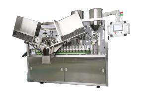 Quality Plastic Composite Soft Tube Filling And Inner Heating Sealing Machine With Chiller For Hand Cream wholesale