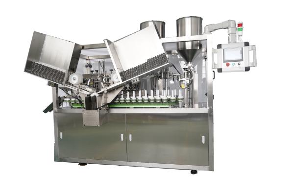 Plastic Composite Soft Tube Filling And Inner Heating Sealing Machine With