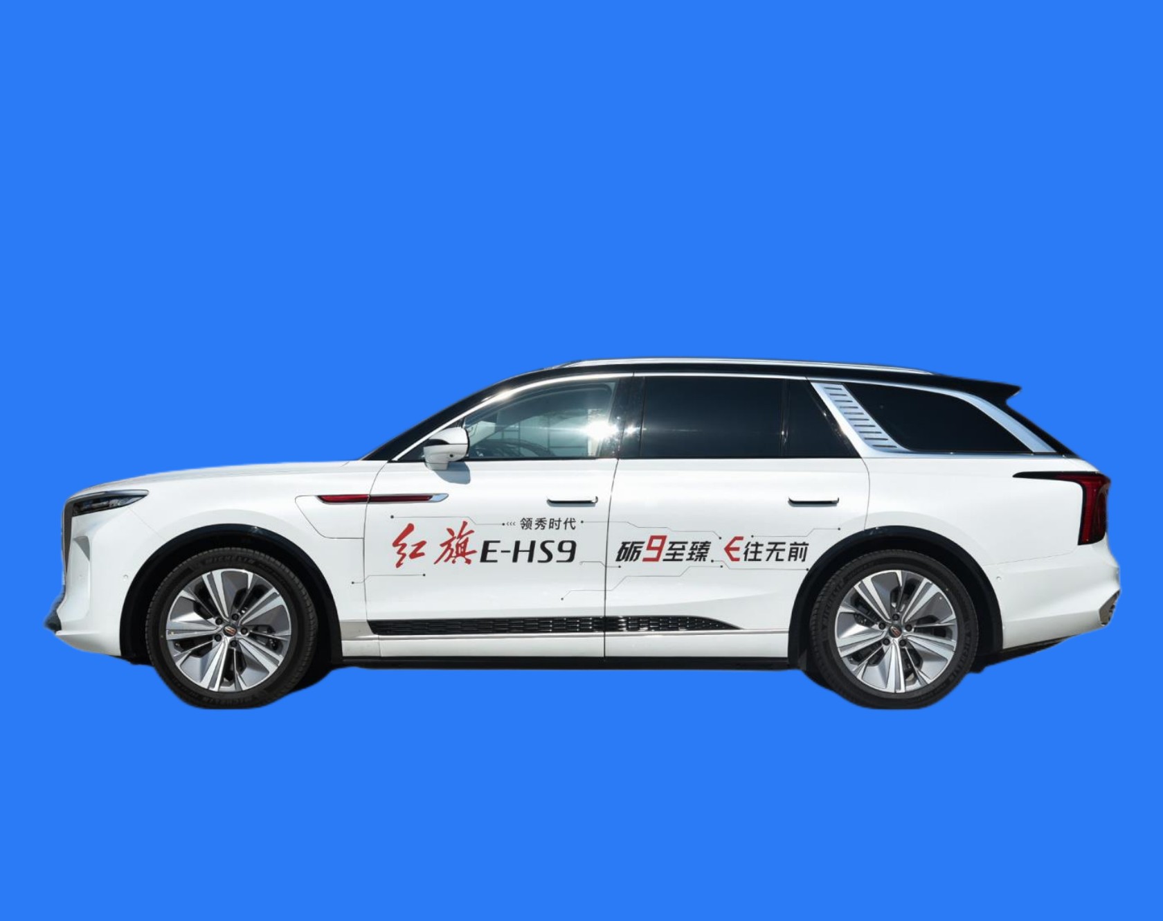 Electric car The new Hongqi E-HS9 4*4 electric vehicle has large space, high maximum speed derate Hong qi EHS9 Used Car