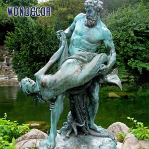 Quality A Rare Bronze Statues Sculpture Of A Fisherman'S Catch wholesale