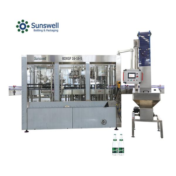 Hot Sale Glass Bottle Carbonated Soft Drink Filling Machine Carbonated Alcoholic
