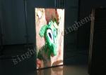 6mm Pixels Led Lamp Pole Screen , Led Advertising Screen AC110 / 220V
