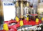 Stainless Steel Automatic Capping Machine Rotary PLC Controlled For Bottle