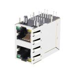 Belfuse 0845-2D1T-S4 Compatible LINK-PP LPJ17633ADNL 10/100 Base-T Yellow/Green