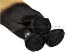 20 Inch Hot Sell Ombre Human Hair Extensions, 50 CM Ombre Remy Human Hair Weft