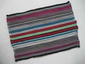 Quality Anti-dirt heavy duty Cotton Door Mat with PVC backing RCM-4060A wholesale
