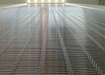 Crimped Decorative Metal Mesh For Cabinet Doors Twill Weave Style