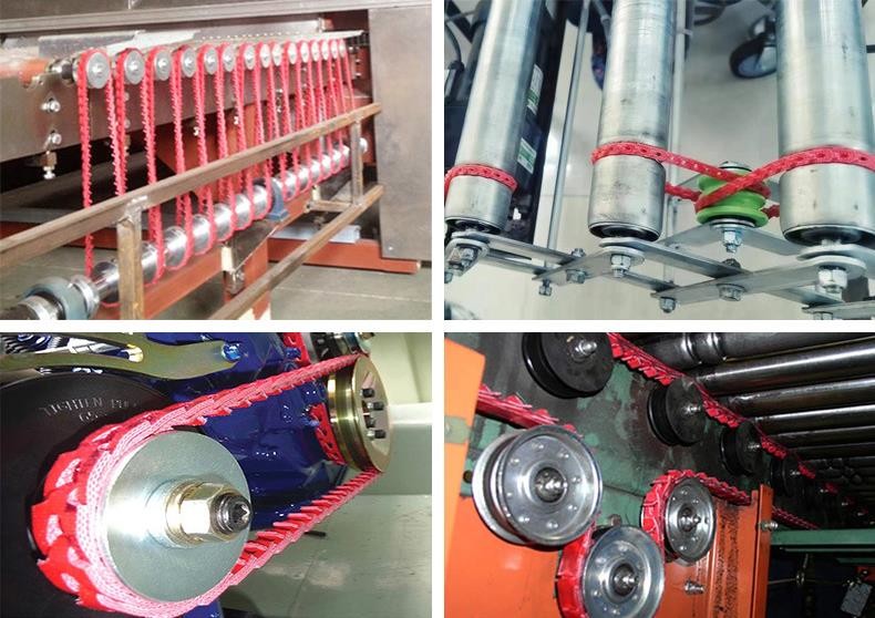 Shock Absorption Power Twist Plus Link PU V Belt For Machine Spare Parts