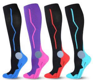 Quality Sports Compression Socks Vs Sleeves For Running, Preventing Foot Injuries Stockings Socks wholesale