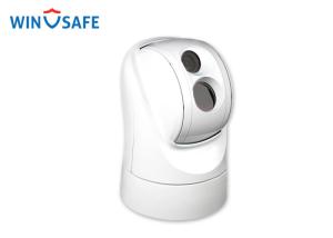 Quality PATC - F Dual Lens IP &amp; SDI Thermal Imaging Marine Surveillance Camera IP67 with Digital Gyro wholesale