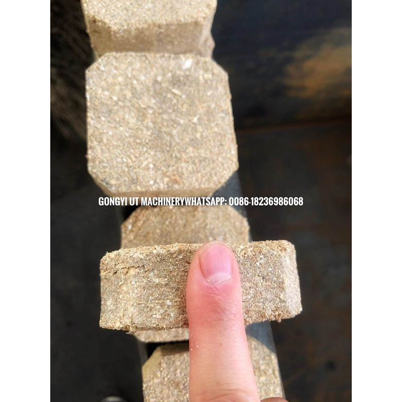 Wood Powder Block Making Machine for Clients' Requirement Easy to Operate and Durable