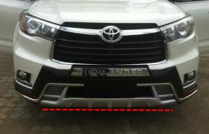 Quality Front And Rear Car Bumper Guard For TOYOTA HIGHLANDER 2014 2015 KLUGER wholesale