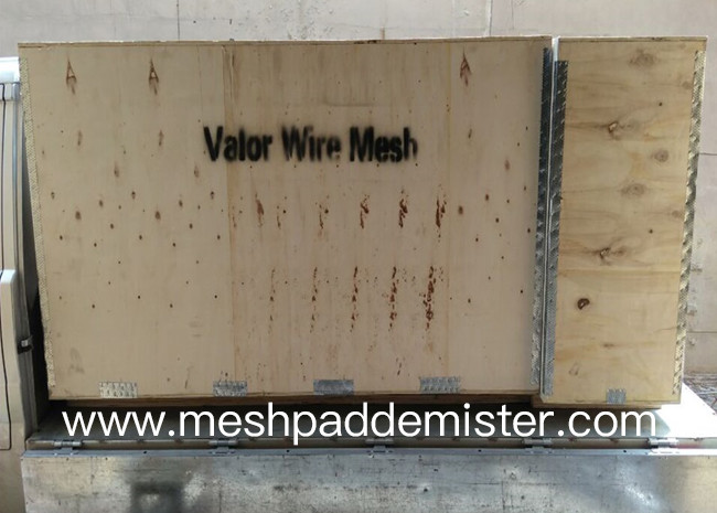 Ss304 Wire Mesh Mist Eliminator York431 Round