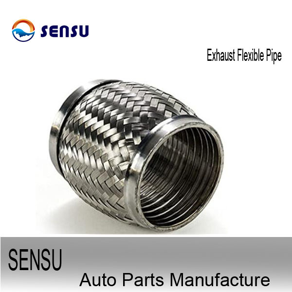 ID 1.75inch Stainless Steel Exhaust Flex Pipe Heat Resistance