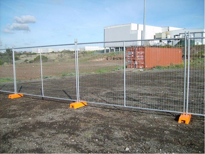 PVC Coated Temporary Mesh Fence Galvanized Wire Construction Site Fencing with best price