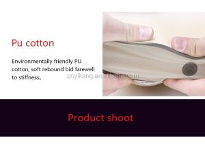 Quality Black PU Heated Massage Cushion 24W AC Massage Pillow For Back wholesale