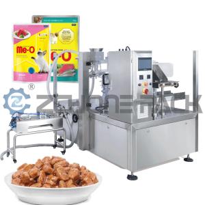 Quality Automatic Pet Food Packaging Machine Multifunctional Rotary Pouch Feeder wholesale
