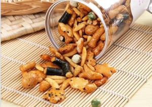 Quality No Pigment Rice Cracker Mix , Cracker Seasoning Mix Kosher Halal Products wholesale