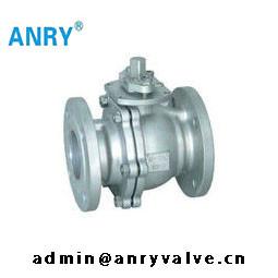 China Mounting Pad SS304 Ball Flanged Rf  Floating  Ball Valve on sale