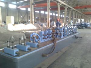 Quality High Speed Steel Pipe Making Machine For Construction Pipe Safety wholesale