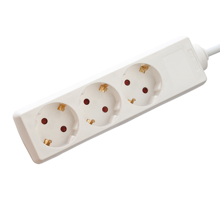 3m Extension Board Sockets Multi Plug Power Socket Extension 220V 16A Rated Current 3 Way Power Strip Extension Socket