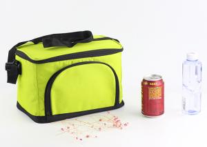 Quality Custom 600D Large Insulated Cooler Bags Zippered Closure Food Storage Foldable wholesale