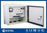 IP55 Outdoor PoE Switch Pole Mount Weatherproof Enclosure For Surveillance