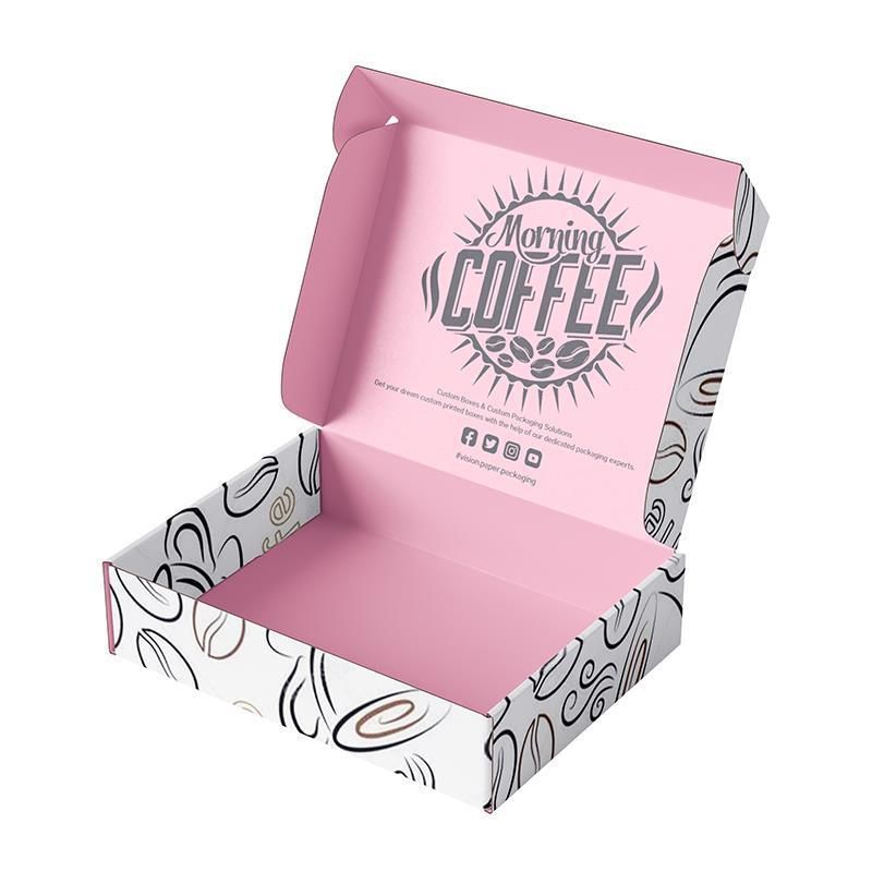 Custom Logo Printed Corrugated Cardboard Packaging Gift Box, China Wholesales Affordable Price Shipping Mailer Box