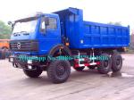40 50 Ton 6x6 Dump Truck , 2638K 380HP All Wheel Drive Dump Truck LHD NG80B