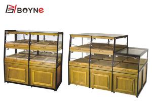 Quality Single Side Normal Temperature Cake Display Case Bread Display Cabinet wholesale