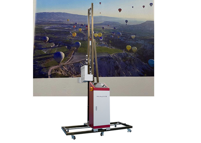Single Head Dx7 3D Vertical Wall Painting Machine Printer Full Automatic