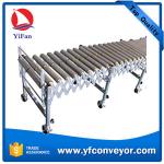 Gravity Flexible Extendable PVC Roller Conveyor