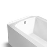 Corner Acrylic Skirt Bathtub Alkali Free MGKIR-DT2587 60"×32"×21"Mm
