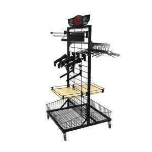 Quality Pragmatic Gridwall Display Stand Metal Grid Display Stands For Garment Accessories wholesale