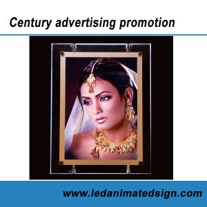 Quality Hanging style crystal light box wholesale
