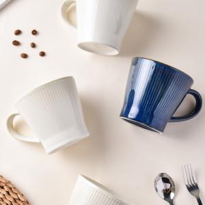 Quality Vintage Ceramic Coffee Mug 300ml Reactive Glaze Porcelain Cup For Sustainable Living wholesale