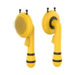 Wholesale High Quality Honey Bee Pet Grooming Brush Cat Hair Cleaning Comb For
