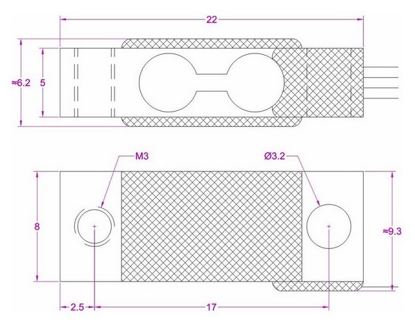 miniature size load cell