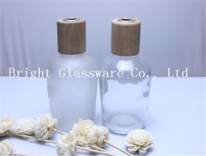 China Fragrance Diffuser Bottle sale, perfume glass bottle with knob lid on sale