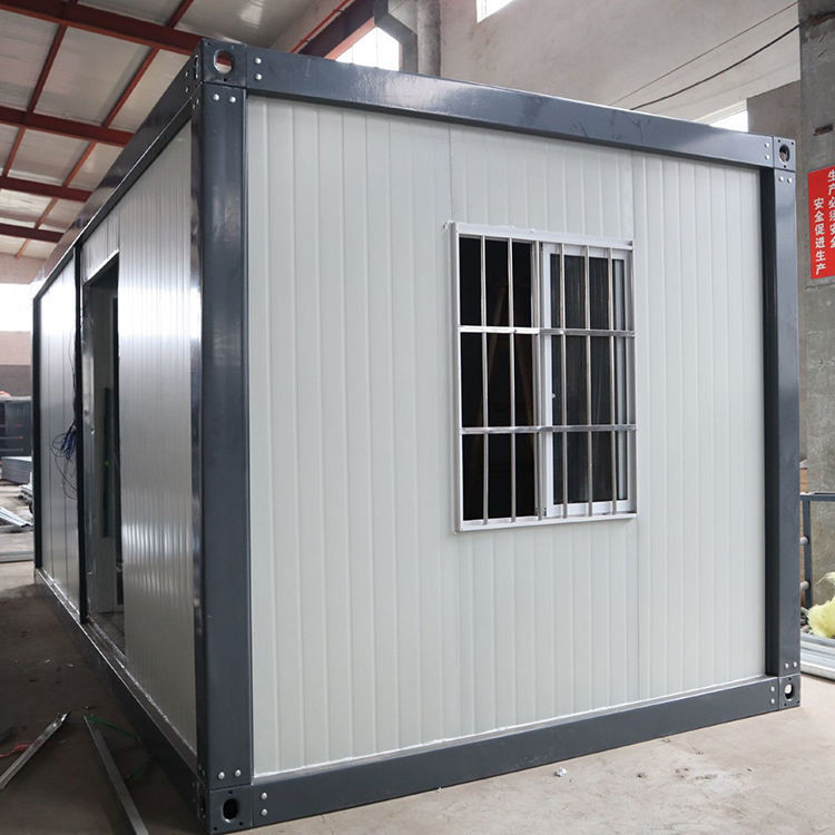 One Bedroom Metal Frame Steel Structure Modular Knock Down Mobile Tiny Homes Prefab House Container For Sale