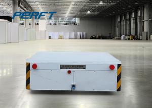 Quality 20 T Material Transfer Cart / Battery Powered Cart Running On Cement Floor wholesale