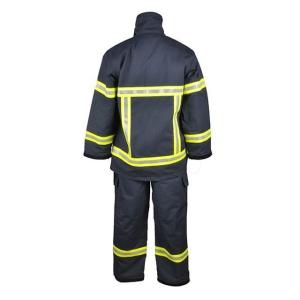 Quality Durable Fire Retardant Suit , Dark Color Flame Resistant Insulated Coveralls wholesale