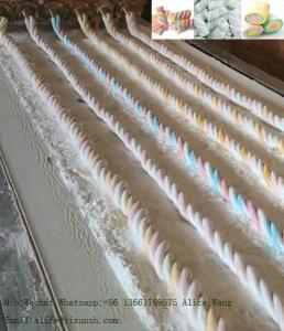 Quality A to Z Marshmallow production line Long twist marshmallow cotton candy line 100kg/h wholesale