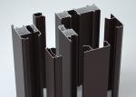 6063 T5 Aluminium Window Profiles Powder Coated Surface