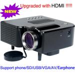 Multimedia HDMI Video Projector With Colorful Retail Package For Children