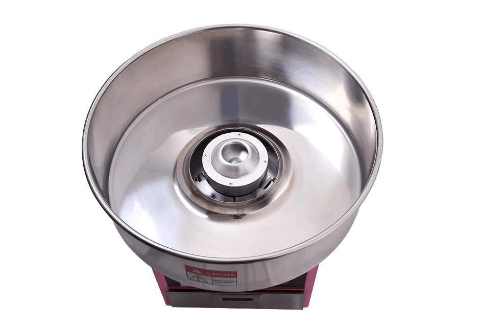 Durable Commercial Electric Cotton Candy Floss Machine 1.08kw