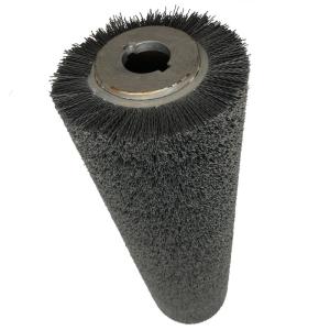 Quality Customized Industrial Abrasive Wire Spiral Steel Wire Cleaning Cylinder Roller Brush For Polishing wholesale