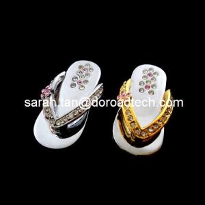 Quality Genuine Capacity Slipper Shaped Jewelry USB Pen Drives wholesale