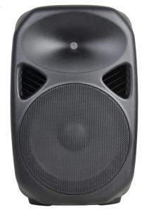 Quality Black Active Speaker System Plastic DJ Cabinet / Square Entertainment Speakers PS15U-EBT wholesale